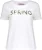 Geisha T-shirt sequences Off White dames