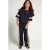 LOOXS little relaxed fit gestreepte joggingbroek – donkerblauw