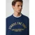 Oversized sweatshirt met print en ronde hals