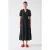 LK Bennett Dr Felicity Gauze Dress Navy