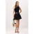 TRENDYOLMİLLA Dames Zwart Effen Kort / Mini Skater Rokken