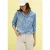Cecil Dames Blouse met printmix in Blauw