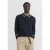 Bugatti Herren Poloshirt van wolmix met vlechtpatroon