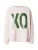 miss goodlife Sweatshirt ‘XO’  neongeel / groen / pink / rosé