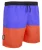 Zwemshort voor Heren met Patroon Paars Oranje