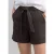High Waist shorts met riem