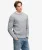 Jacob Cable Knit Trui Light Grey