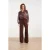 Smashed Lemon Stretch pantalon met wijde pijpen |