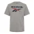 Reebok Heren-T-shirt met groot logo van Identity (Lichtgrijze heide)