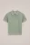 WE Fashion – Jongens polo met quarter-zip en structuur – Regular fit – Lichtgroen – Katoen –