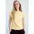 Mango gebreide top – geel