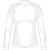 Dames-T-shirt met lange mouwen Falke Warm