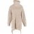 Balenciaga gebreide coltrui van beige katoen