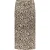 Geisha Jeans Skirt Sand/combi Leopard Print