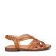 Pikolinos Algar leren sandalen cognac