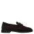 Manfield suède loafers – donkerbruin