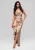 Ombre Avondjurk  beige