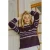 FREEQUENT gestreepte pullover – paars