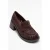 Marlon Geweven Blok Hak Loafer Dames