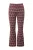 Studio Untold Broek  beige / merlot
