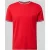 Christian Berg Men T-shirt met contraststrepen en ronde hals