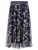 Betty & Co Rok  donkerblauw / lichtgrijs