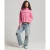 Sweatshirt court droit à capuche femme Superdry Core Sport