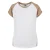 Dames-T-shirt Urban Classics Contrast Raglan GT