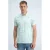 GABBIANO regular fit polo met print – lichtblauw