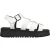 Jack Wills Dames/Dames Gladiator Platform Sandalen (Wit)
