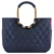 REISENTHEL Schoudertas  donkerblauw / goud