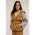 Motivi Trench Coat With Scuba Inserts Beige