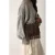 Shabbies Amsterdam suede crossbody tas Festival Fringe taupe