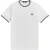 T-shirt met dubbele streep Fred Perry