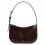 Furla leren schoudertas Sara S donkerbruin
