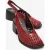 Monvera Blokhak Leren Slingback Sandaal