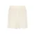 NoBell’ regular waist casual short ecru crochet