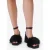 IRO Paris Irma Foxy Sandals Black Fur