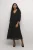 Jurk Regular fit Black/White dot