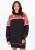 usha BLUE LABEL Gebreide jurk  lichtbeige / navy / rood / wit