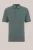 WE Fashion – Heren slim fit polo – Slim Fit – Donkergroen – Katoen –