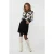 EsQualo Skirt Knitted Short Black