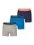 Happy Shorts Boxershorts  blauw / navy / grijs / oranje