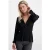 Cars Jeans Viva Plisse Top Black