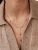Hey Happiness Ketting ‘Drifting Coins’  rose-goud