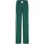Malelions Women Studio Loose Fit Pants | Teal/White