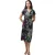 Vero Moda Jane-wikkeljurk voor dames (Zwart)
