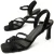 Montevida Heel Sandal Sandal22 in Zwart