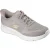 Skechers Go Walk Flex Polyester Heren Taupe Sneakers