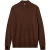 Mos Mosh 503342 289 mosmosh gallery mmgadam soft zip turtle neck knit cocoa brown